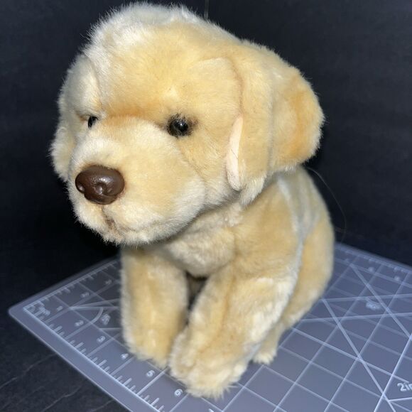 Toys R Us Other - Toys R Us 2013 Golden Yellow Labrador Puppy Dog Realistic Stuffed Animal Plush